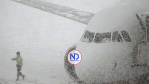 Cientos de vuelos cancelados por tormenta de nieve noreste EEUU