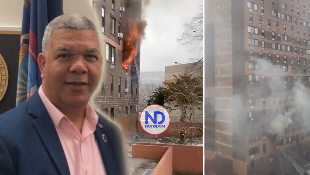 Neftalí Fuerte pide a dominicanos solidarzarse con los damnificados del inciendio en El Bronx