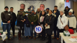 PRM NY colecta ropa, comida y dinero para los afectados por incendio en El Bronx