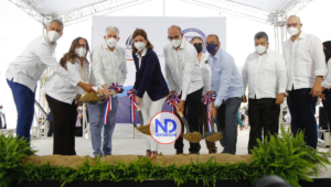 Gobierno inicia cuatro importantes obras de agua potable y solución de aguas residuales en Santiago