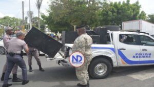 Policía Nacional actúa contra la contaminación sónica