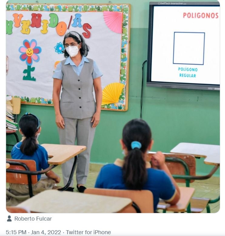 ADP califica de error reabrir escuelas el 11 de enero ante ola de contagios Covid 4 PROF HIDARGO ADP califica de error reabrir escuelas el 11 de enero ante ola de contagios Covid
