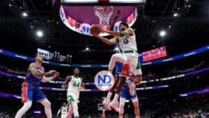 Tatum anota 51, Horford 7 con 8 rebotes, Towns marca 23, Lakers caen, Heat ganan