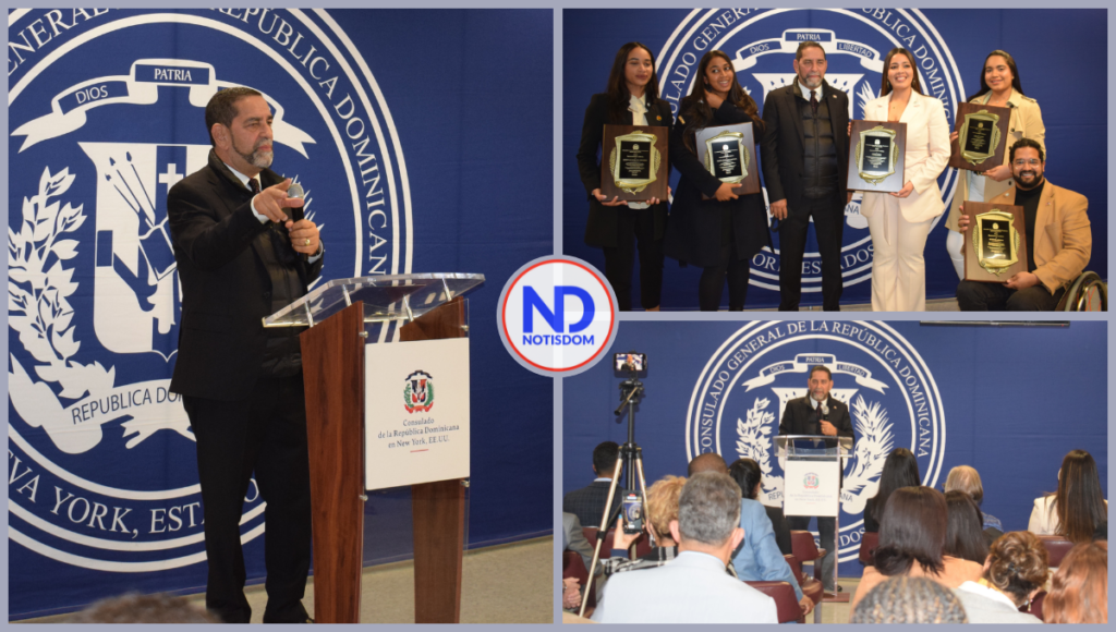 3 FOTOS B NOTISDOM 12 Consulado RD NY reconoce siete jóvenes por su destacada superación en Estados Unidos