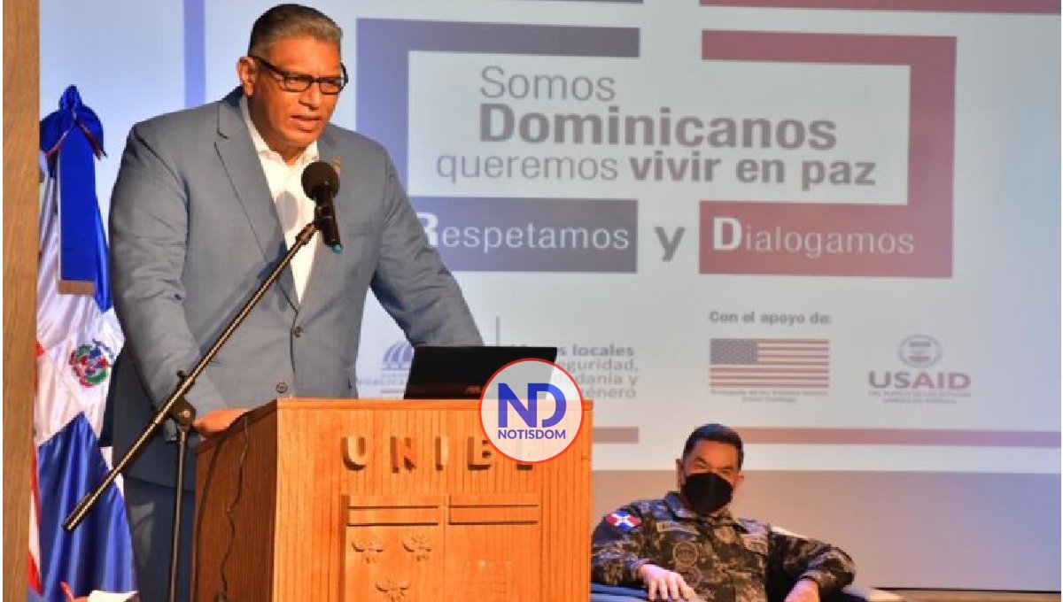 Ministerio de Interior y Policía y USAID promoverán cultura paz