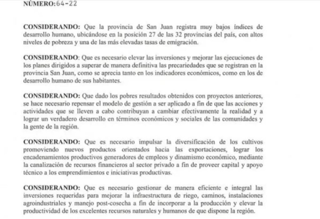 DECRETO 4 Ejecutivo emite decreto que crea plan para desarrollo económico de San Juan