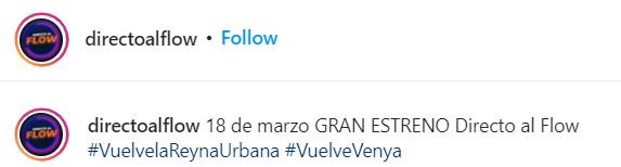 Tras varios años fuera de los medios, Venya Carolina se prepara para su regreso a la TV 4 INTAGRAM VENYA Tras varios años fuera de los medios, Venya Carolina se prepara para su regreso a la TV