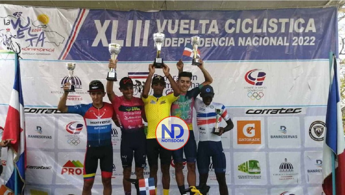 Dominicano Ismael Sánchez gana la Vuelta Ciclística Independencia