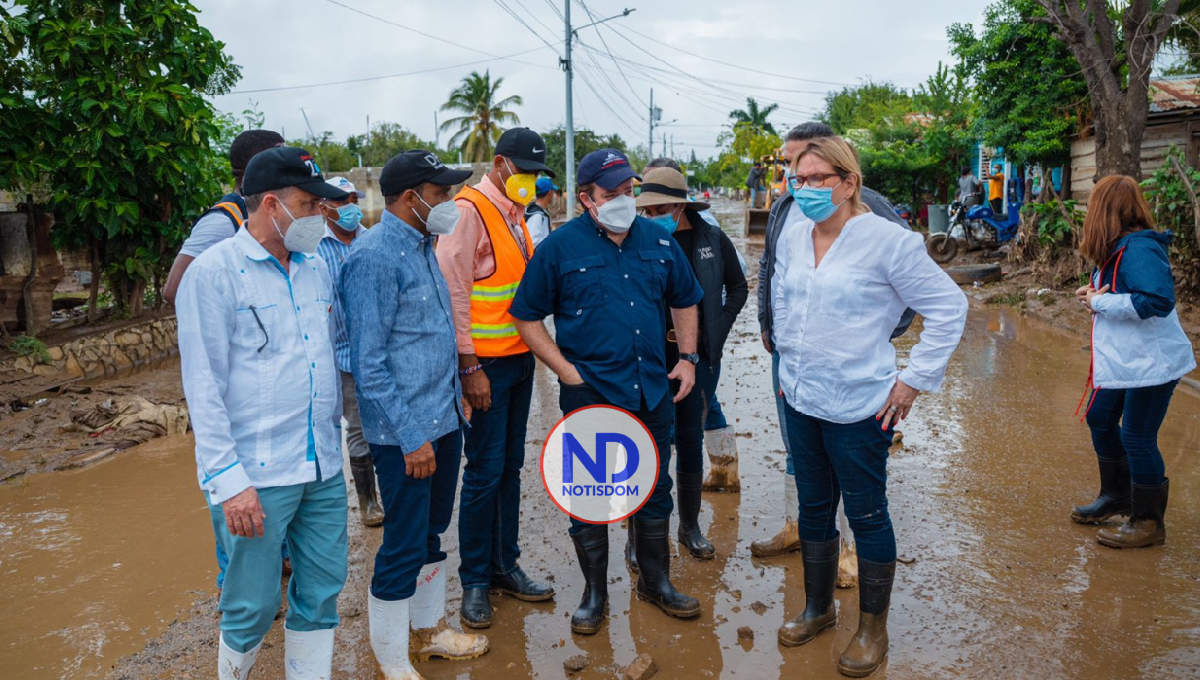Gobierno dominicano ejecuta acciones rápidas en apoyo a familias afectadas por lluvias en Montecristi