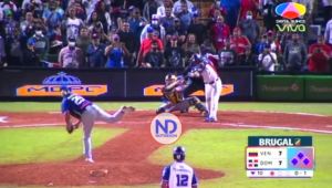 Video | Dominicana derrota 8-7 a Venezuela y va hoy contra México en semifinales