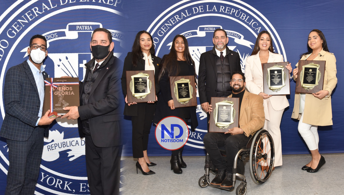 Consulado RD NY reconoce siete jóvenes por su destacada superación en Estados Unidos