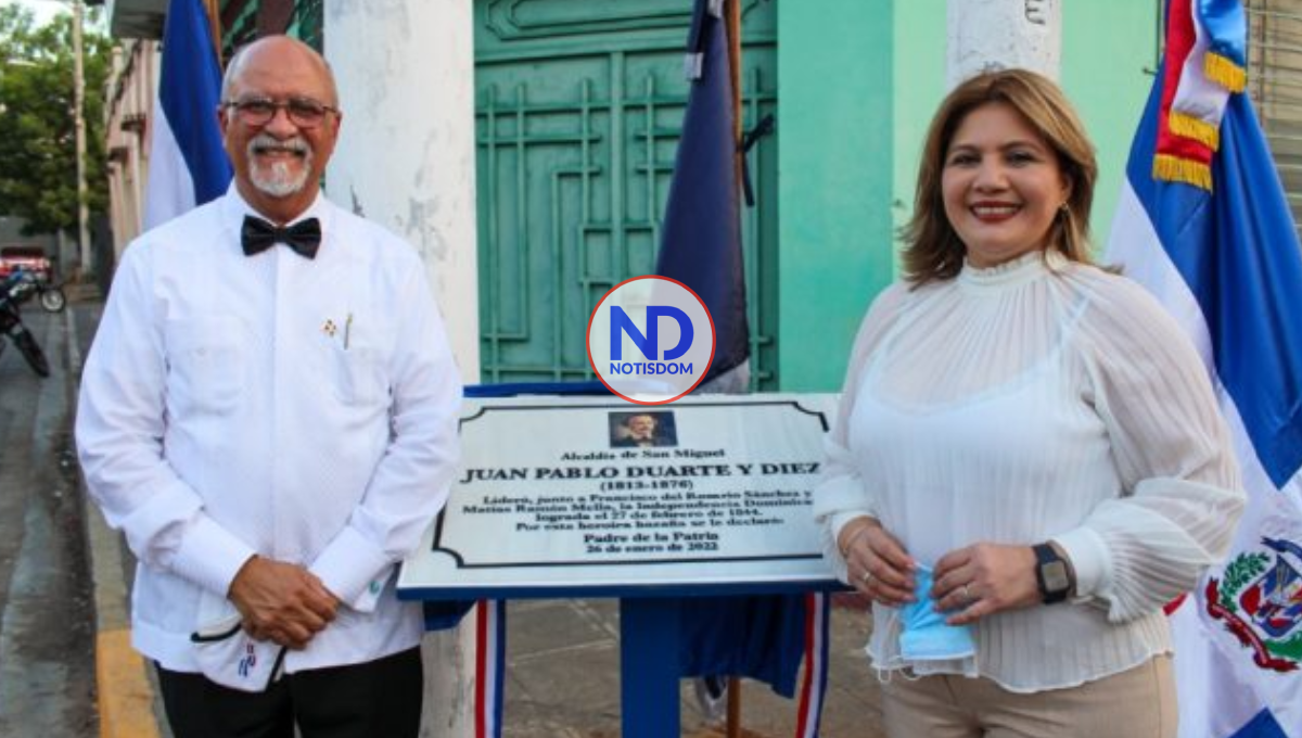 México y El Salvador designan espacios públicos como República Dominicana y Juan Pablo Duarte