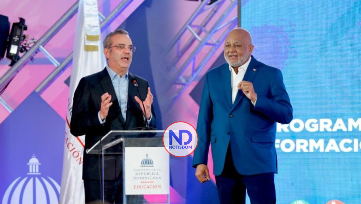 Abinader y Fulcar lanzan programa que transformará 79 liceos en politécnicos