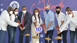 Presidente Abinader deja iniciada ampliación de alcantarillado sanitario Juan Dolio-Guayacanes