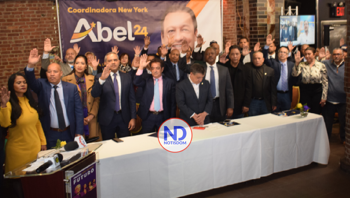 Juramentan en Nueva York el equipo coodinador del proyecto Abel Martínez presidente