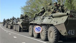 Rusia anuncia retirada de parte de tropas de frontera con Ucrania