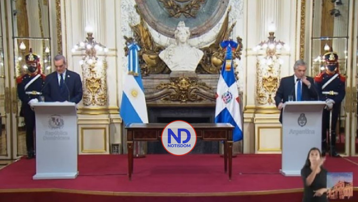 Argentina y RD firman acuerdos de cooperación