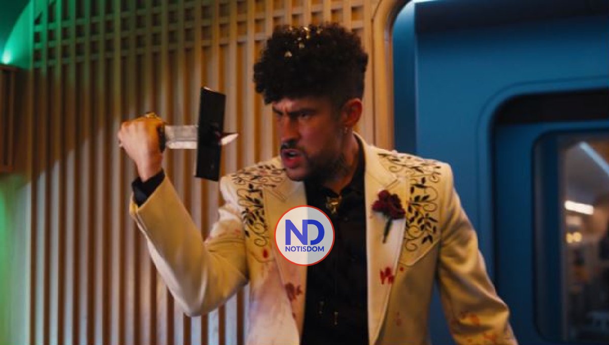 Bad Bunny se enfrenta a Brad Pitt en el tráiler de «Bullet Train»