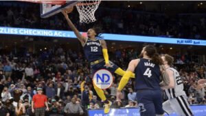 Grizzlies se imponen 118-105 a Spurs; Morant logra un mate