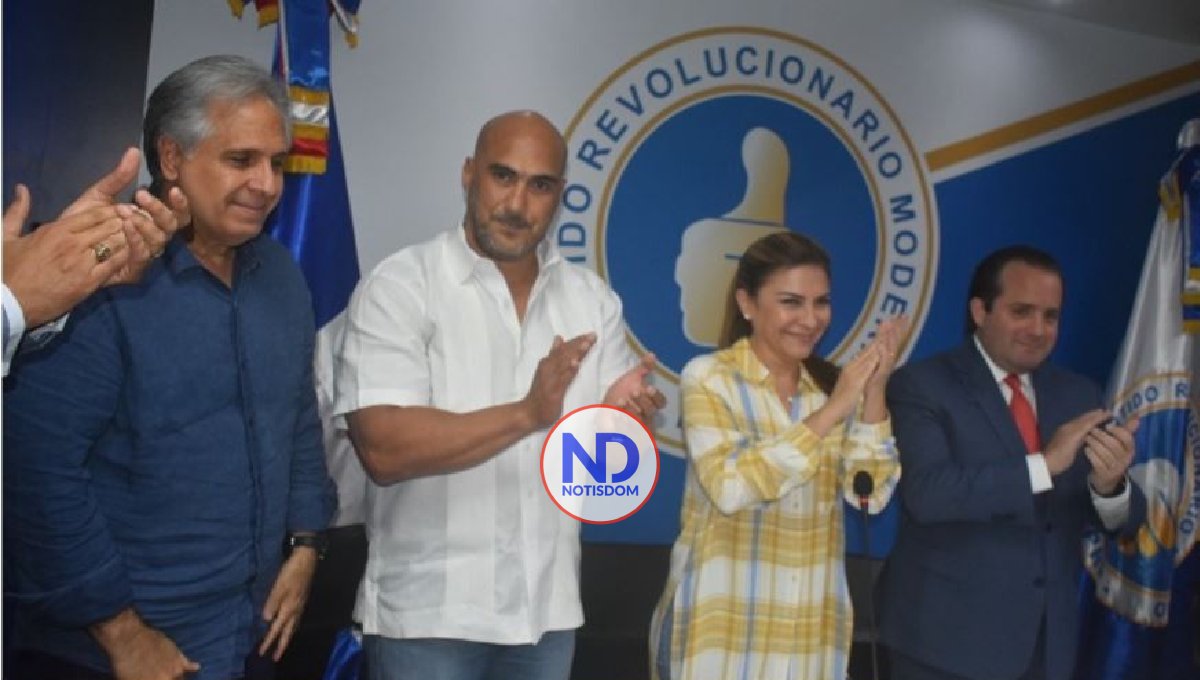 PRM juramenta al dirigente reformista Homero González