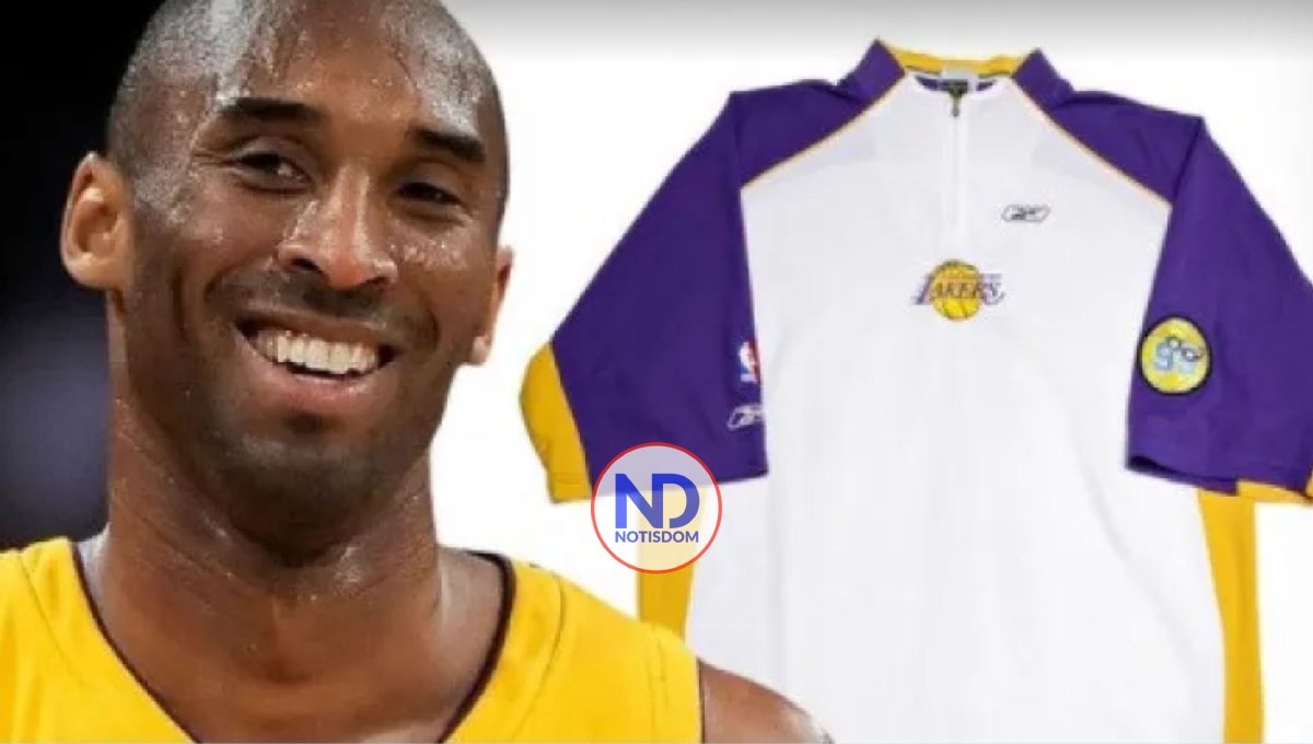 Camiseta usada por Kobe Bryant  fue vendida por $277,000