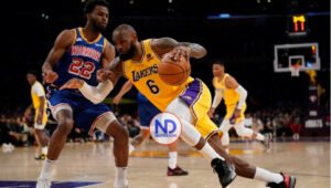 LeBron James anota 56 puntos en victoria de Lakers sobre Warriors