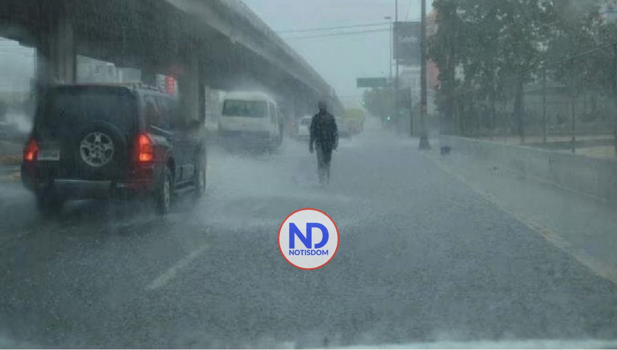 Hay lluvias frecuentes en Santo Domingo y otras zonas de la RD