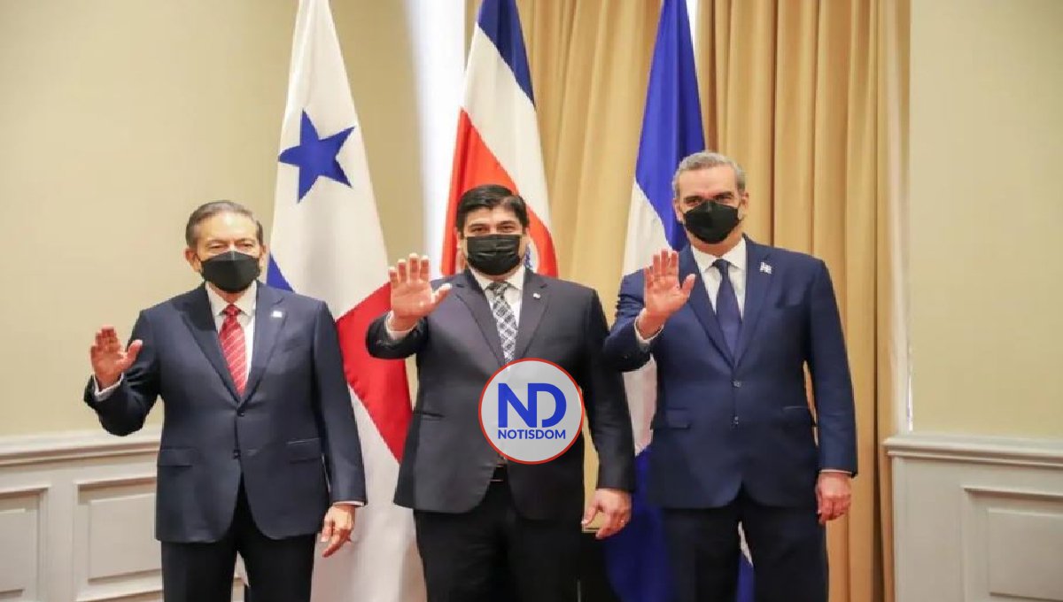 Presidentes RD, Costa Rica y Panamá acuerdan trabajar por el crecimiento económico de sus países