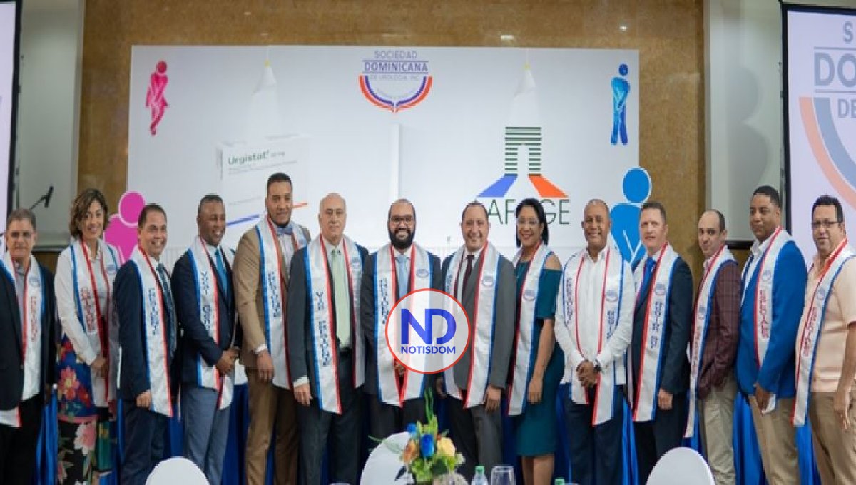 Juramentan nueva directiva de la Sociedad Dominicana de Urología