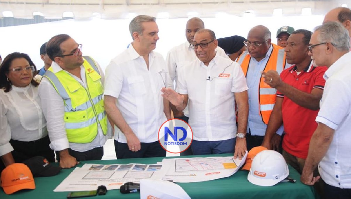 Presidente Abinader inicia plan asfalto; supervisa Teleférico