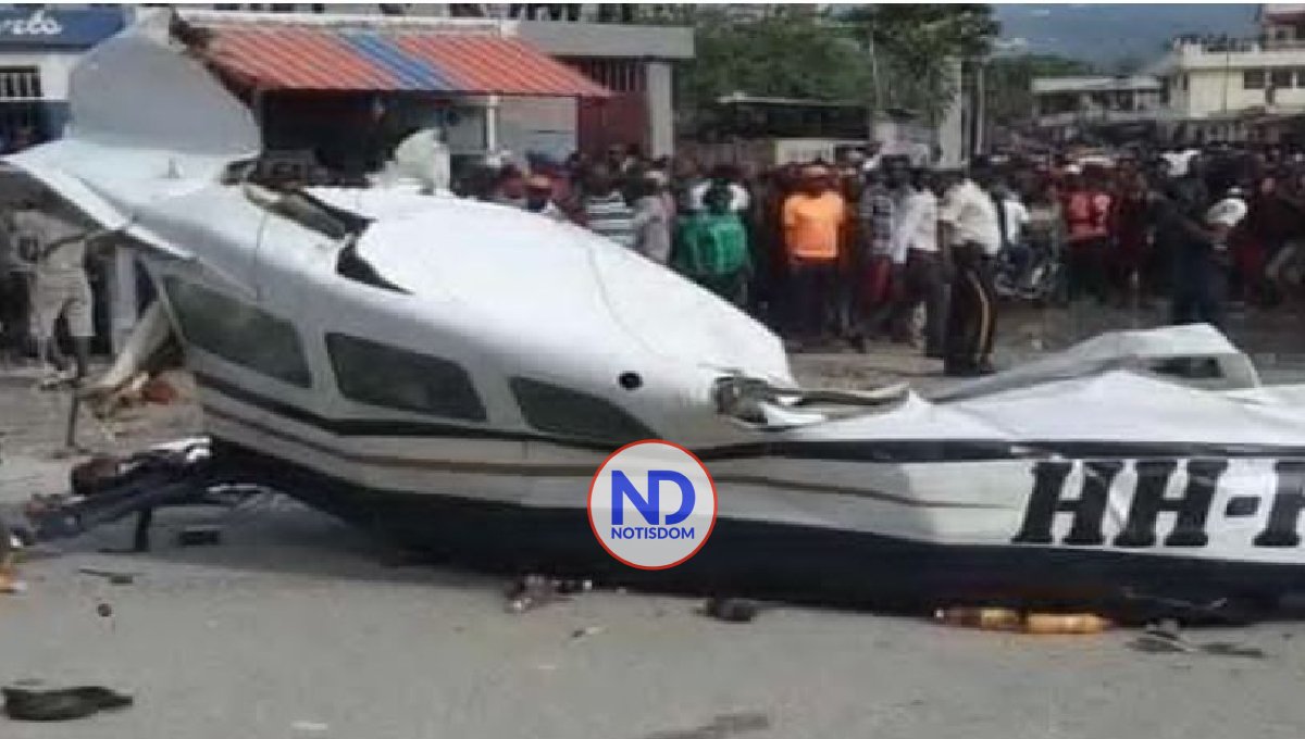 Avión siniestrado en Haití carecía licencia para vuelos comerciales