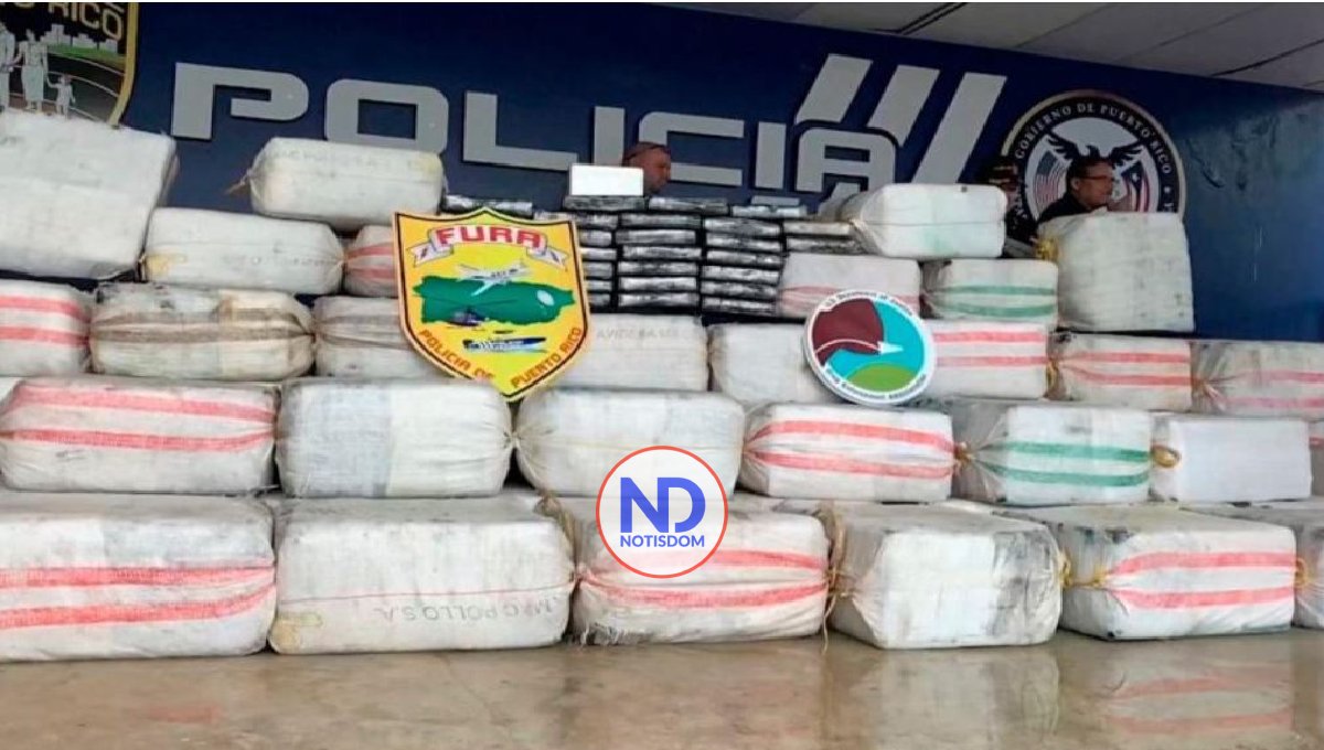 Incautan en PR cocaína por US$11 millones; arrestan 7 dominicanos