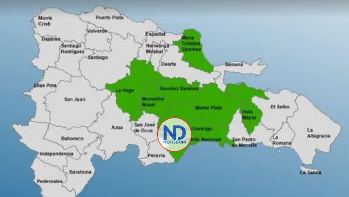 COE mantiene ocho provincias en alerta verde por vaguada