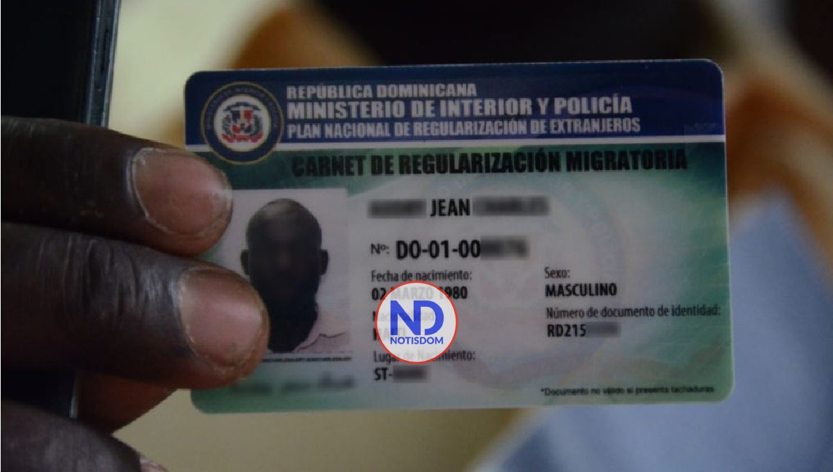 Migración dispone extranjeros con residencia soliciten cédula