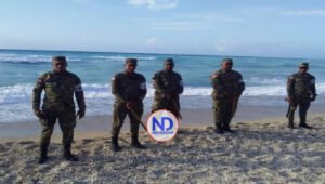 Militarizan playa Los Patos de Barahona por precaución