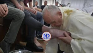 El papa volverá a una cárcel para lavar los pies a presos el Jueves Santo
