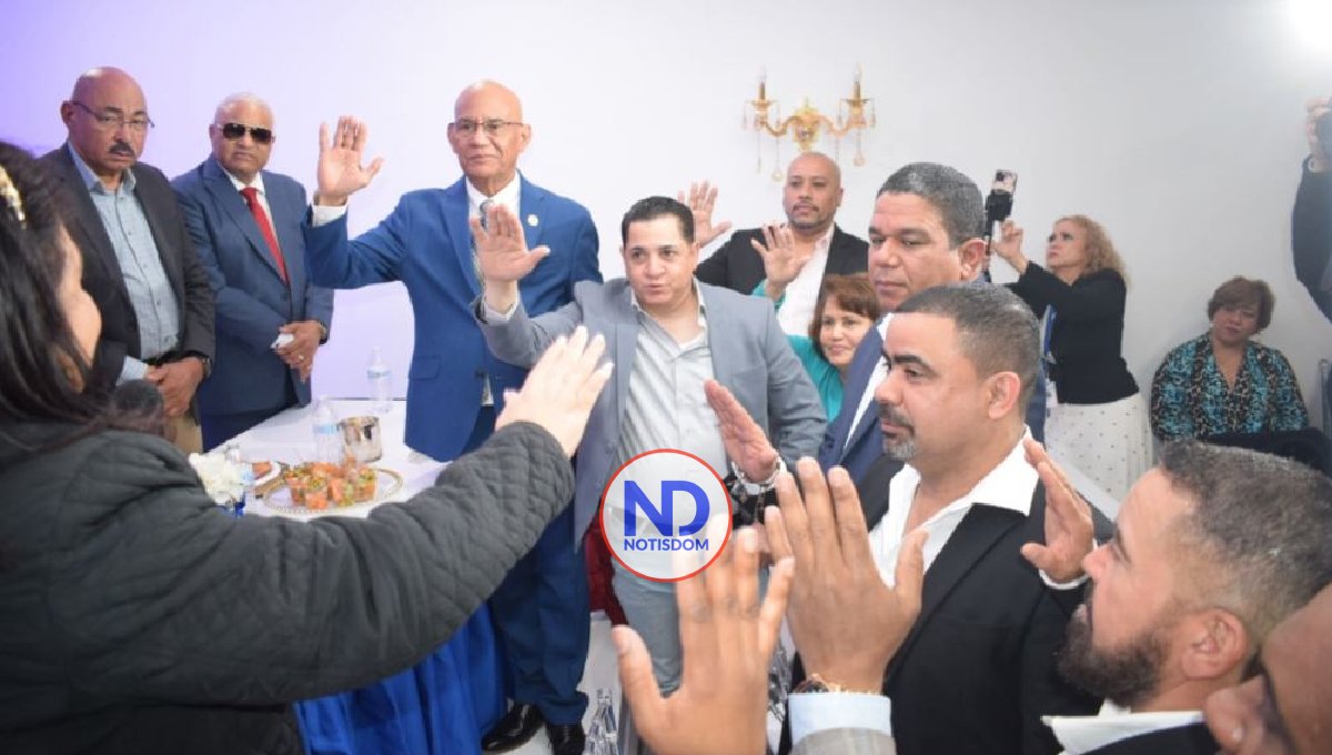 PRM inaugura local en Jersey City y juramenta Comité