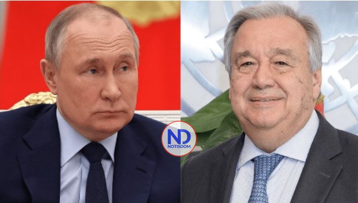 Secretario ONU reunirá hoy con Putin; tratará poner fin a guerra