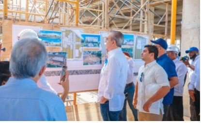 TELEFERICO 6 Presidente Abinader inicia plan asfalto; supervisa Teleférico