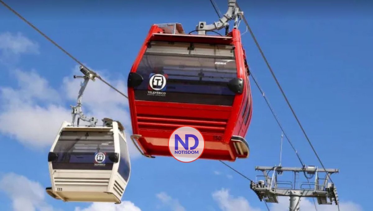Teleférico de Santo Domingo estará fuera de servicio en Semana Santa