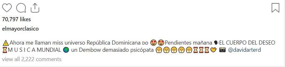 TWITTEER EL MAYOR Con foto semidesnudo, El Mayor Clásico anuncia nuevo tema musical