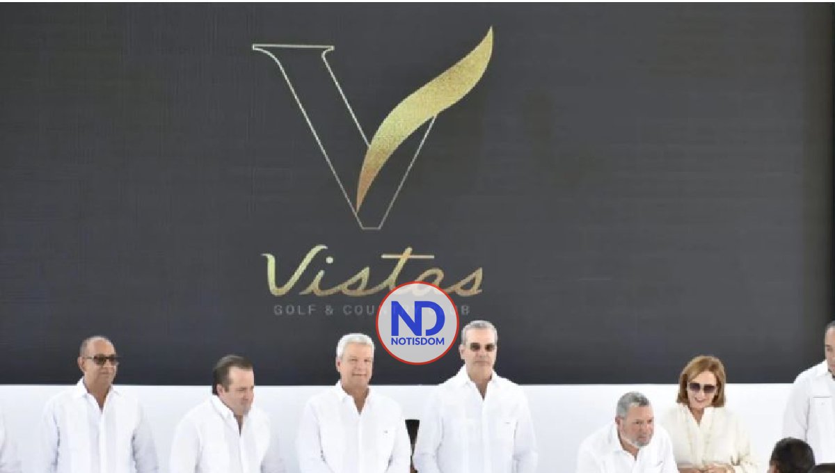 Presidente Abinader participa en inauguración campo Vista Golf