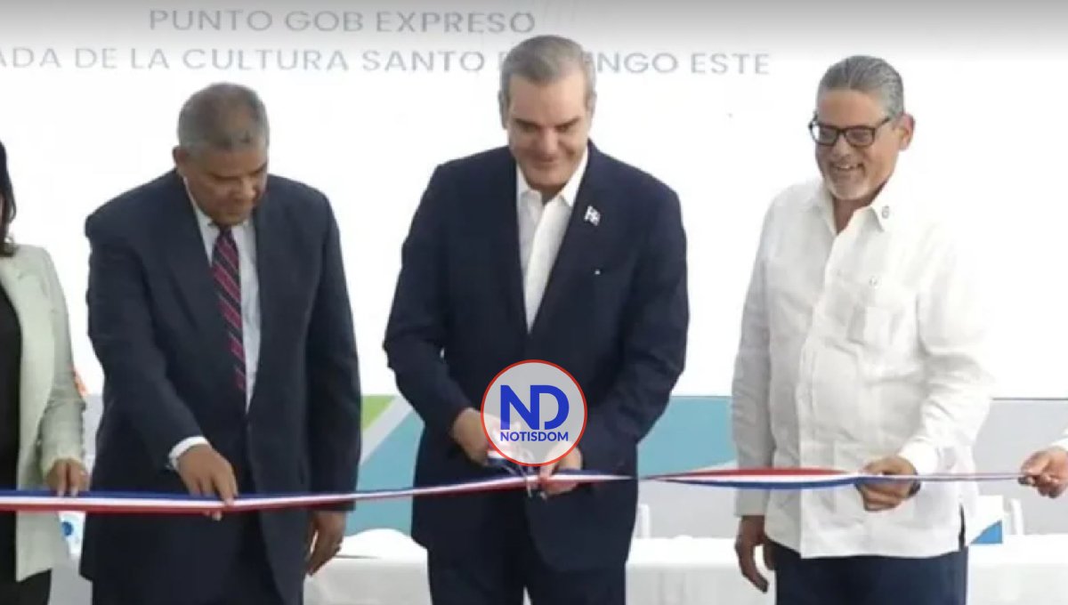 Abinader inaugura Centro de Servicios Presenciales Punto GOB Express