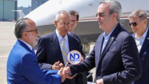 Abinader llega a Suiza; estará en la Asamblea Mundial de la Salud