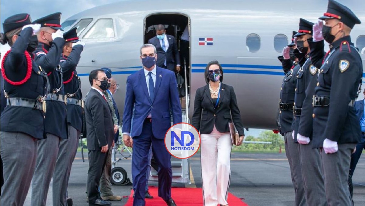 Presidente Abinader llega a Costa Rica; realiza actividades agendadas