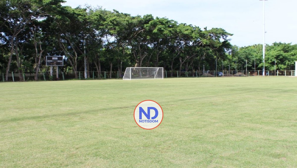 Campo de fútbol Parque del Este en fase final de recuperación