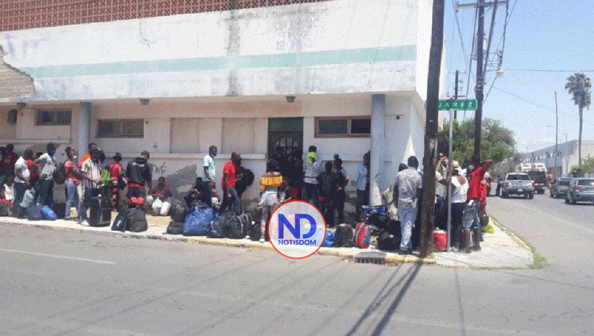 Más de 700 migrantes haitianos llegan a Nuevo Laredo, México