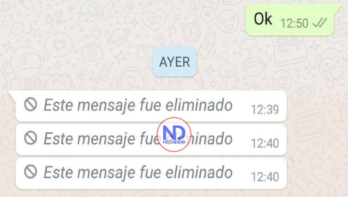 El truco para saber qué decían los mensajes eliminados en WhatsApp