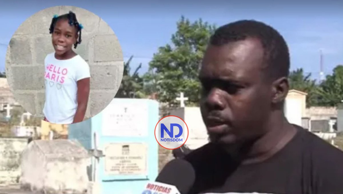 Entre llanto y dolor dan último adiós a niña murió ahogada en río Ozama