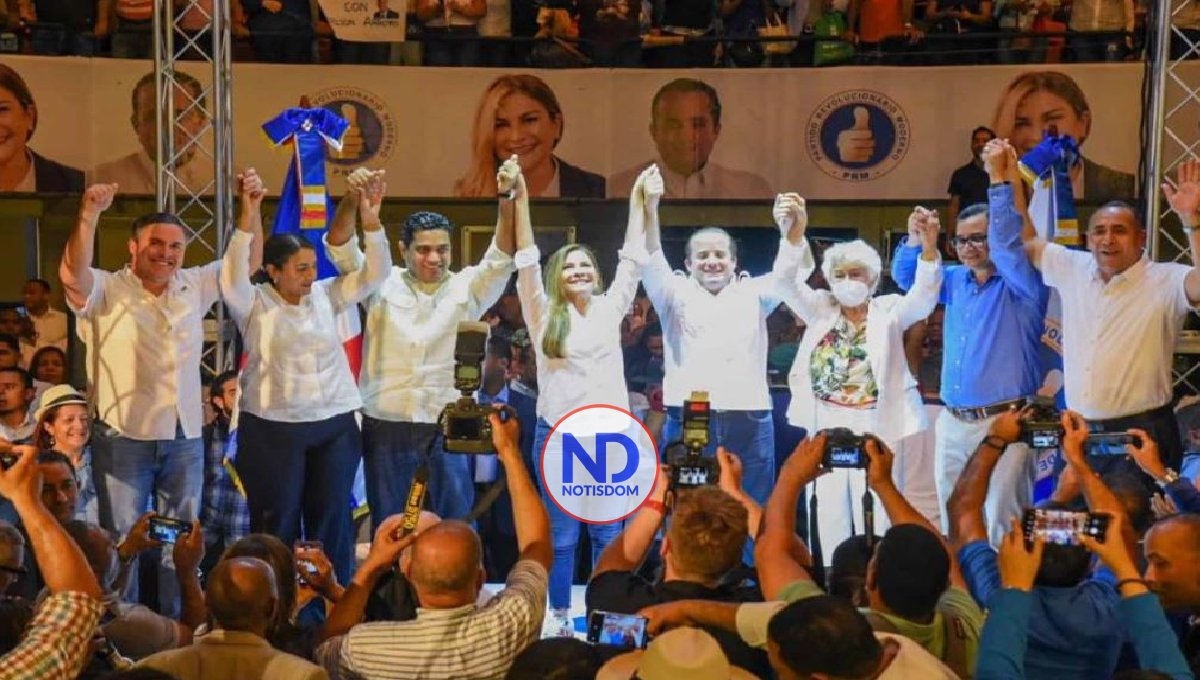 José Paliza y Carolina cierran la campaña para convención PRM